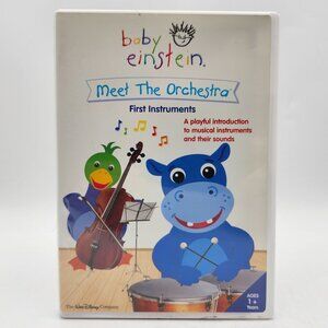 Baby Einstein Meet The Orchestra First Instruments DVD Spanish English French